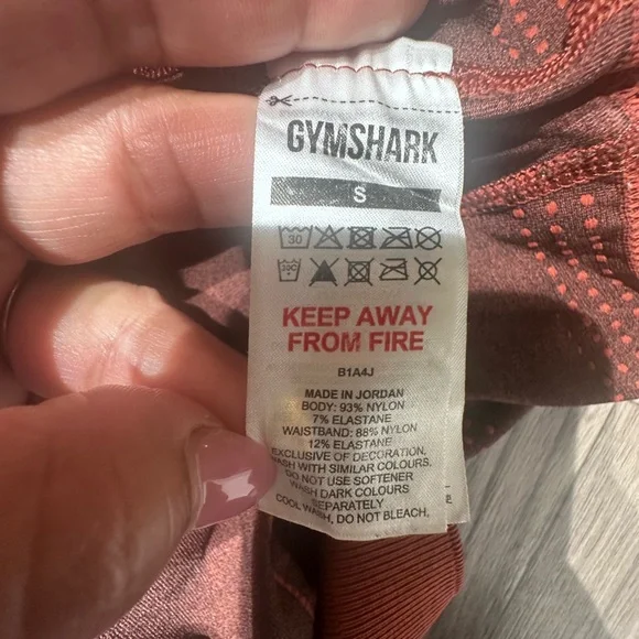 shorts Gymshark Vital Seamless size
S. Used excellent condition.color Terracota. - Picture 6 of 6